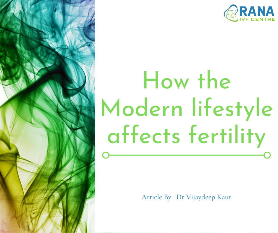 modern lifestyle affects fertility